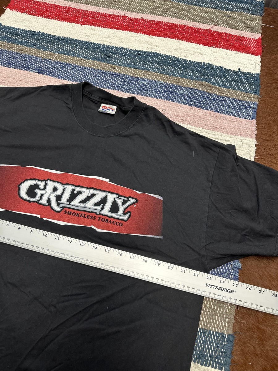 Vintage 90s Kodiak Smokeless Tobacco Grizzly Bear Single Stitch T-Shirt XL