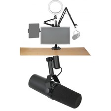 Shure Sm7b Cardioid Dynamic Microphone And Creator Stand Streaming Kit