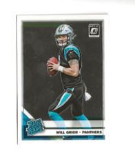 2019 Donruss Optic Will Grier RC Rookie Dallas Cowboys