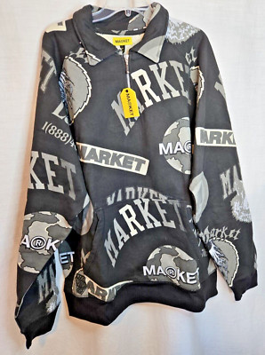 MARKET MONOGRAM AOP CALL MY LAWYER HOODIE SIZE XXL