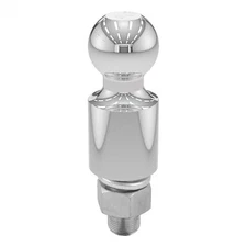 CURT 40032 1-7/8" Trailer Ball (1" x 2-1/8" Shank, 2" Rise, 3,500 lbs., Chrome)