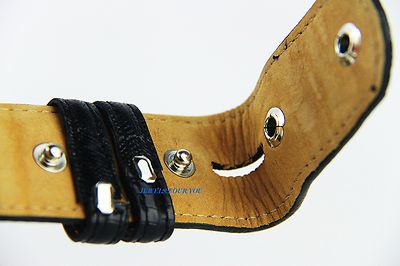 David Yurman Lizard Leather Belt with Silver Buckle David Yurman | Accessories | David Yurman Black And Tan Belt  main image 3