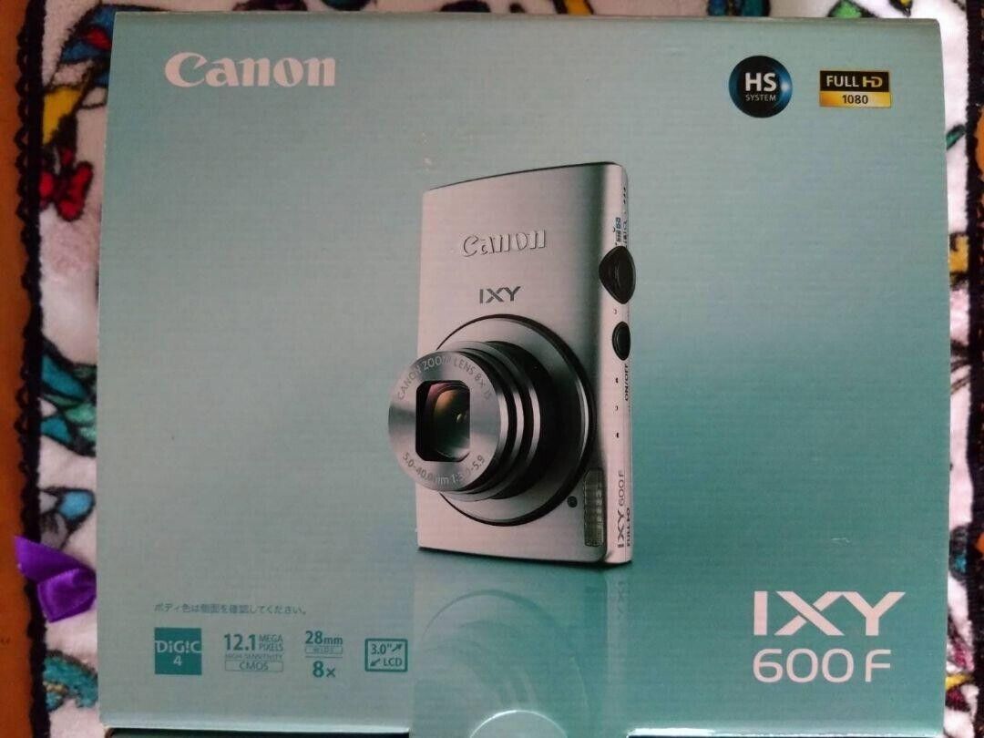 Canon PowerShot IXY 600F Digital Camera Silver English Canon PowerShot IXY 600F Digital Camera Silver English