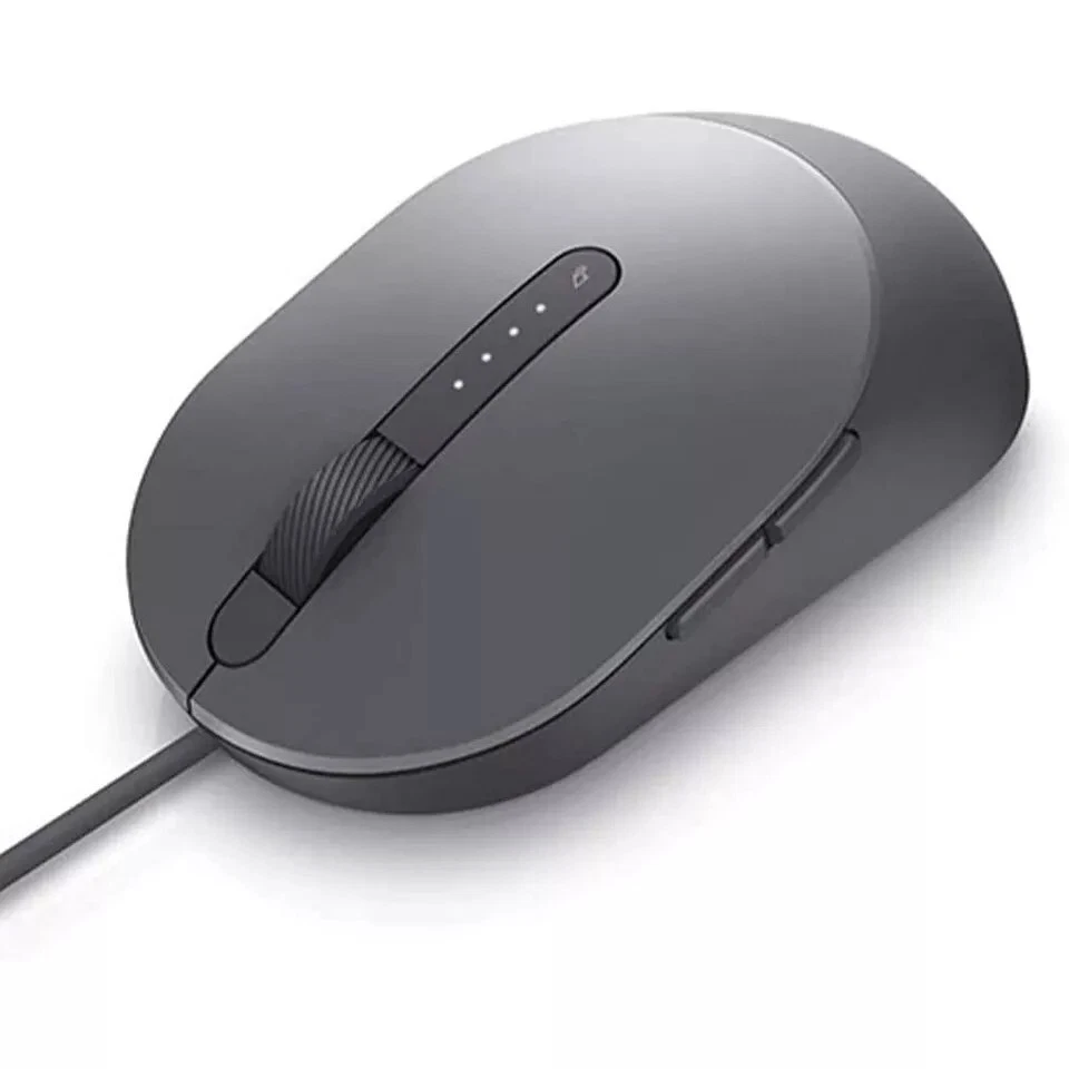 Brand New - Dell Laser Wired Mouse MS3220 MS-3220-GY- Titan Gray - Image 2 of 3