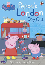 Image of Peppa's London Day Out Sticker Activity Book - Peppa Pi - Paperback NEW newOrUse