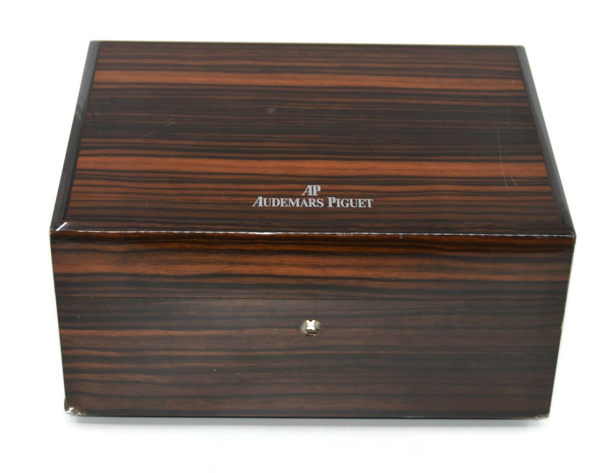 Audemars Piguet 木製ボックス Audemars Piguet Extra Large Wood Watch Box | eBay