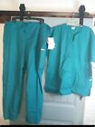 Barco 2 Piece Set Of Scrubs Top And Bottom Size 2Xl