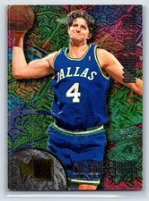 1995 Metal #R-4 Cherokee Parks  Dallas Mavericks ROOKIE ROLL CALL