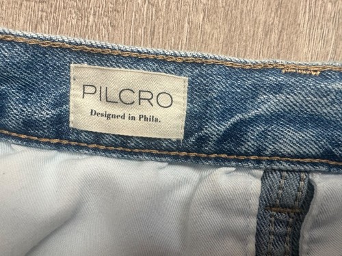 Anthropologie Pilcro Front-slit Denim Skirt Women's Size 6 Rodeo Western - Picture 6 of 10