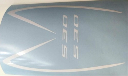 KIT 4 ADESIVI 530 boomerang Yamaha TMAX 530 TMAX530 scritte adesive - Foto 3 di 14