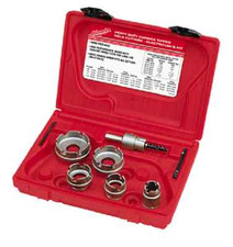 Milwaukee 49-22-8310 7pc Carbide Tipped Sheet Metal Hole Cutter Electricians Kit