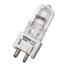 58497 Osram DYS 300W 120V T6 GZ9.5 Clear Halogen Lamp