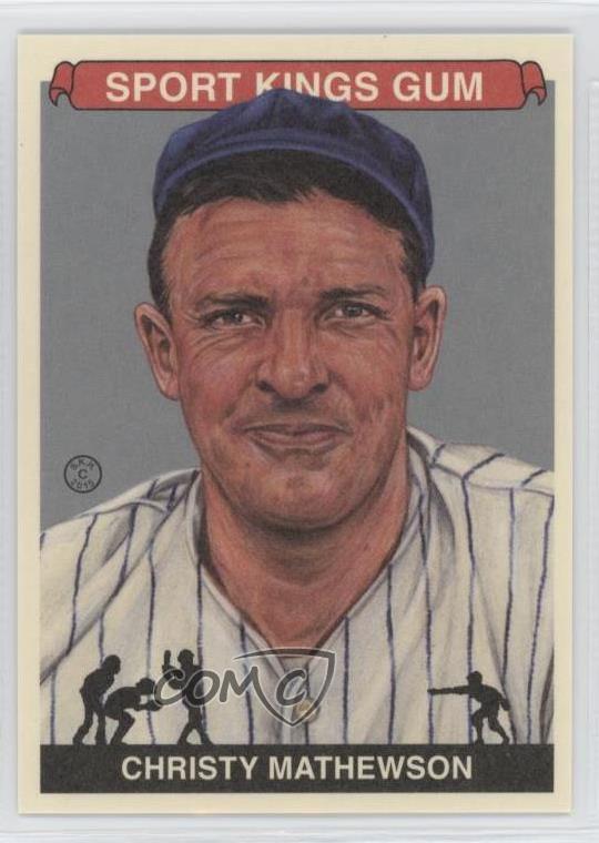 2015 Leaf Sportkings Silver Christy Mathewson #047 HOF