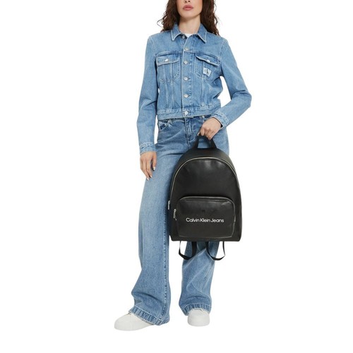 Calvin Klein Jeans Black Polyethylene Backpack - Picture 3 of 5