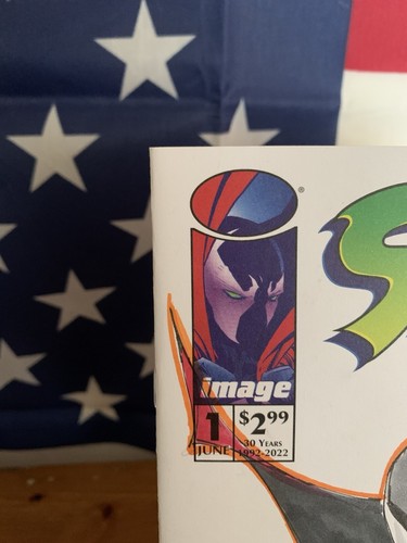 Spawn #1 30th Anniv. FULL COLOR BUST SKETCH By ALE GARZA!! NM, COA💥💥 - Picture 5 of 14