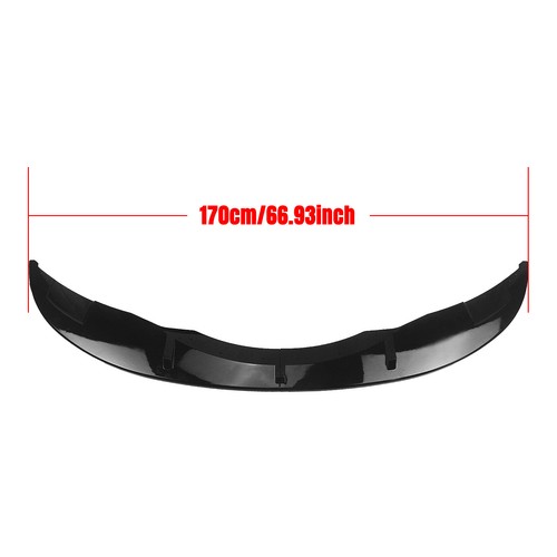 1 Satz Frontstoßstange Spoiler Lippe Schwarz Für BMW E90 E92 M3 2008 2009–2013 - Picture 4 of 12
