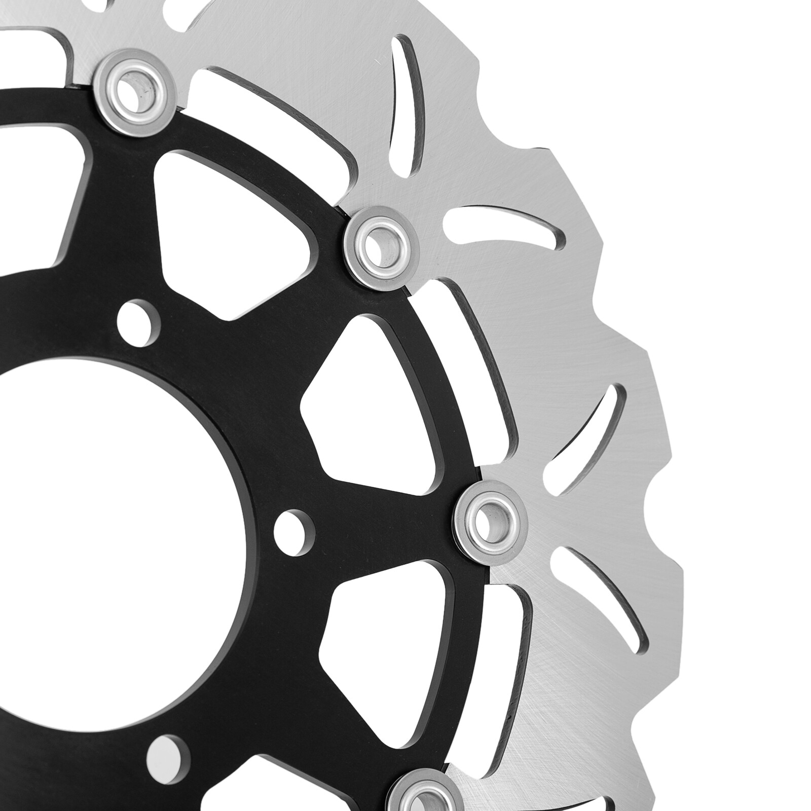 Front Rear Brake Discs Rotors & Pads for Kawasaki Ninja ZX10R ZX10R