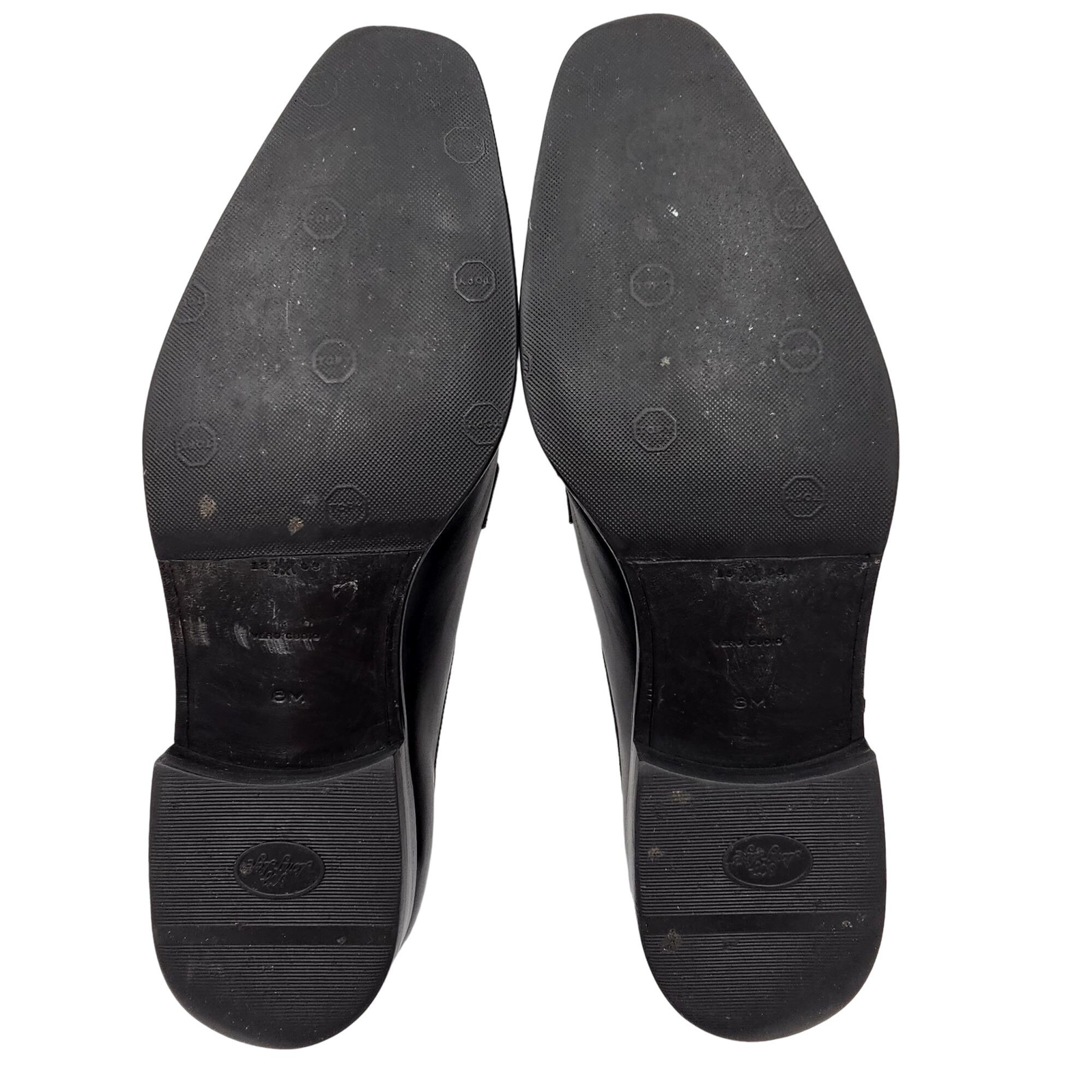 SAOLA Scarpe eleganti Mezlan Spain uomo 8M pelle di vitello nera punta spaccata Derby Oxford