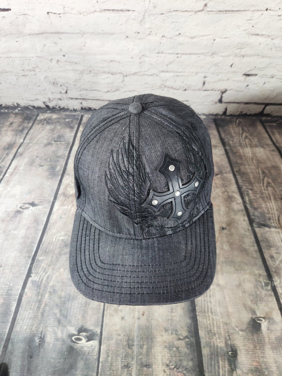 Explicit Brand Hat Cap Cross Skater Gray One Size Stretch | eBay