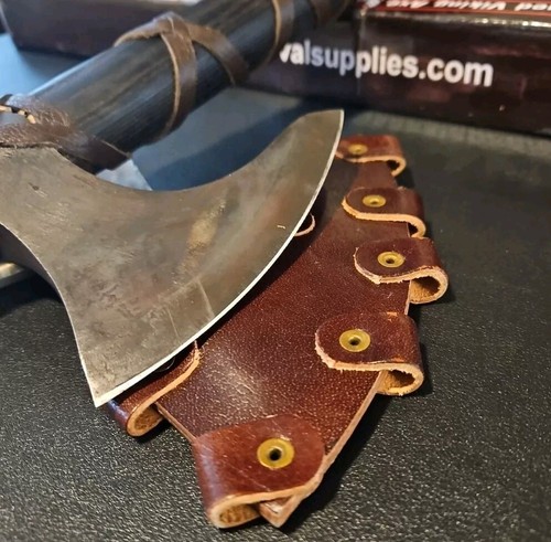 RAGNAR VIKING AXE Hand Forged ,Camping Axe, Christmas, Birthday - Picture 3 of 8