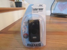 NEW SEALED Maxell iPod Nano Genuine Leather Holder P-31 - Item 191231