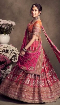 Ready made Lehenga Pakistani Lengha Choli Indian Wedding Party Sabyasachi Bridal