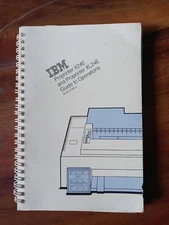 IBM Proprinter X24E Proprinter XL24E Guide To Operations Manual 1988 1st Edition