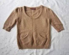 COMPTOIR DES COTONNIERS Angora Cashmere Wool Pullover JAGORA Sweater Size L