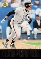 Will Clark Clutch Performers 1993 Upper Deck Baseball Card #R6