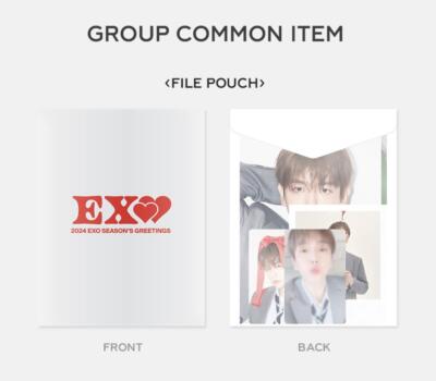 EXO 2024 SM ARTIST SEASON'S GREETINGS OFFICIAL MD GOODS PHOTO PACK