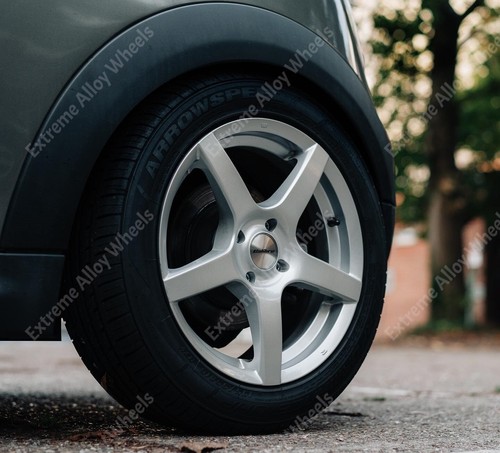 Llantas de aleación 16" Pace para Opel Manta Meriva Rekord Tigra Vectra 4x100 plateadas - Imagen 5 de 7