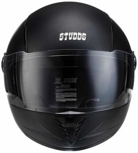 Studds Professional Helmet Black With Strip L Size Head Size 58CM