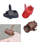 Archery Leather Finger Guard Tab Thumb Ring Protector Gear Glove Bow Shooting