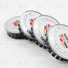 4pcs Wheel Center Caps 9597375 9595439 For Dts Srx Xlr Cts Ats Xts Hubcaps