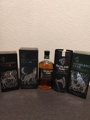 Highland Park Single Malt Whisky im 5er Set