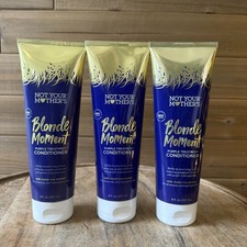  3 NOT YOUR MOTHER  S Blonde Moment Treatment CONDITIONER 8 Ounce Each