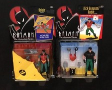 BATMAN THE ANIMATED SERIES ROBIN TURBO GLIDER & DICK GRAYSON NEW MOC KENNER 1992