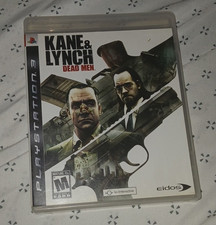 Eidos Kane & Lynch: Dead Men Sony PlayStation 3 PS3 2007 M NTSC-U/C Case