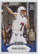 2021 Leaf Draft Blue Shane Buechele #10 0c6