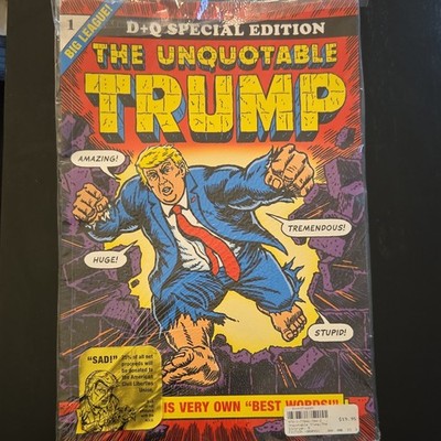 Drawn & Quarterly The Unquotable Trump Graphic Novel 2017 R. Sikoryak