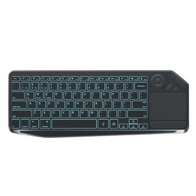 JOMAA 2.4G Wireless Bluetooth Dual Mode Connection TV Keyboard with Touchpad ...