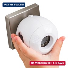 Child Safety Door Knob Cover 4 Pack Hard-to-Remove Dual-Lock Door Handle Cover