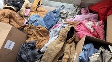 All Carhartt joblot Clothes Mainly Kids With Odd Adult 22 Pieces Some Vintage