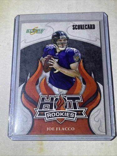 Joe Flacco Score Hot Rookies #HR14 Scorecard