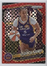 2025 Panini Prizm WNBA Red Power Prizm /75 Dearica Hamby #39 rw6