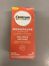 Centrum Menopause Support Clear Mind & Calm Support 30 Tablets - EXP 01/26