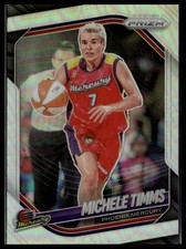 2025 Panini Prizm WNBA #133 Michele Timms Silver Prizms