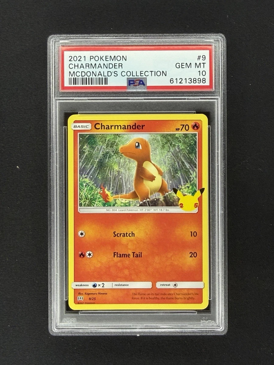 25+ Charmander Pokémon TCG Professional Sports Authenticator (PSA