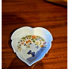 VTG Aynsley Cottage Garden Fine English Bone China Candy Trinket Dish