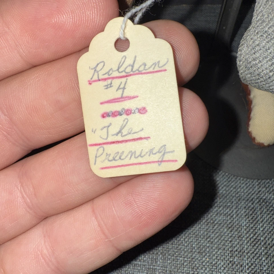 RARE Vintage Roldan Klumpe Champ The Preening Golfer 10" Doll Trophy Club - Image 4 of 4